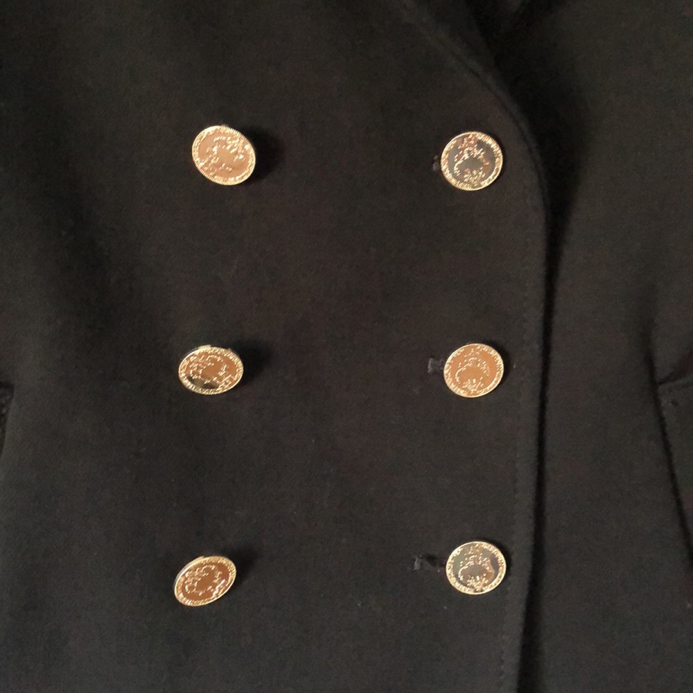 Mng Black Jacket With Gold Buttons - image 4